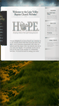 Mobile Screenshot of lakevalleybaptist.org